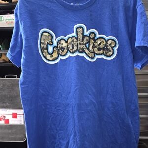 Cookies Men's Blue Graphic Tee